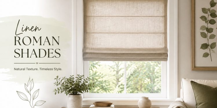 Linen Roman Shades: Everything to Know Before You Buy